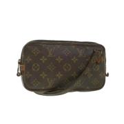 Louis Vuitton Vintage Pre-owned Canvas louis-vuitton-vskor Brown, Dam