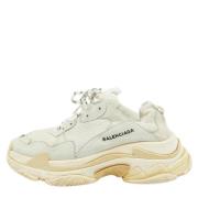 Balenciaga Vintage Pre-owned Laeder sneakers White, Herr