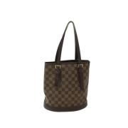 Louis Vuitton Vintage Pre-owned Canvas louis-vuitton-vskor Brown, Dam