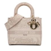 Dior Vintage Pre-owned Canvas dior-vskor Pink, Dam