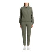 Emporio Armani EA7 Ventus 7 Tracksuit med Dragkedja Green, Dam