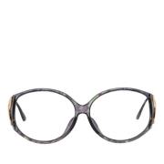 Dior Vintage Pre-owned Plast solglasgon Purple, Dam