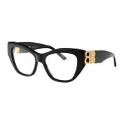 Balenciaga Stiliga Optiska Glasögon Bb0312O Black, Dam