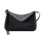 Fendi Ikonisk FF-smyckad Crossbody-väska Black, Dam