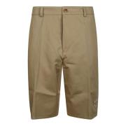 Kenzo Chino Bermuda Shorts Beige, Herr