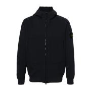 Stone Island Blå Jackor för Män Blue, Herr