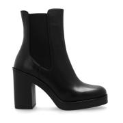 Stuart Weitzman Klackade ankelboots Bethenny 80 Black, Dam