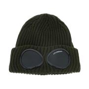 C.p. Company Ull Beanie Goggle Mössa Green, Unisex