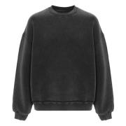 Axel Arigato Svart Sweatshirt Stilfull Typo Tröja Black, Herr