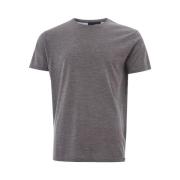 Lardini Grått Ull Designer T-shirt Gray, Herr