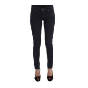 Costume National Slim Designer Denim Fit Blue Jeans Blue, Dam