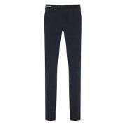 Corneliani Stretch bomullsbyxor med fickor Blue, Herr