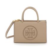 Tory Burch Beige Toteväska med Guld Hardware Beige, Dam