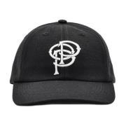 Pop Trading Company Sixpanel Hat Initials Style Black, Unisex