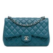 Chanel Vintage Pre-owned Laeder chanel-vskor Blue, Dam