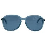 Gucci Vintage Pre-owned Acetat solglasgon Blue, Dam