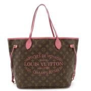 Louis Vuitton Vintage Pre-owned Canvas axelremsvskor Brown, Dam