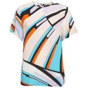 Emilio Pucci Pre-owned Pre-owned Silke toppar Multicolor, Dam