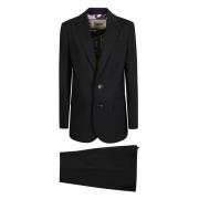 Dsquared2 Svart Downtown Suit Black, Dam