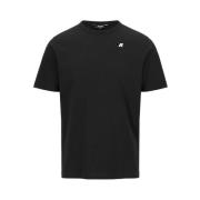 K-Way Kortärmad Herr T-shirt Black, Herr