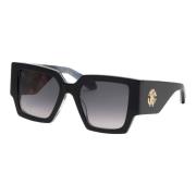 Roberto Cavalli Fyrkantiga solglasögon Black, Unisex