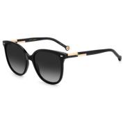 Carolina Herrera Svart Nude Solglasögon HER 0136/S Black, Dam