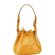 Louis Vuitton Vintage Pre-owned Laeder handvskor Yellow, Dam