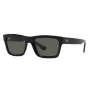 Ray-Ban Rektangulära solglasögon Warren Rb4396 667771 Black, Unisex