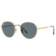 Ray-Ban Polariserade ovala solglasögon RB3582-stil Yellow, Unisex