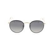 Ray-Ban Runda solglasögon svart guld Yellow, Unisex