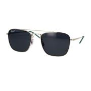 Ray-Ban Polariserade solglasögon vintage stil Gray, Unisex