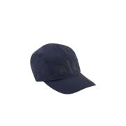 Armani Exchange Logo Visor Cap Blue, Herr