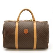 Celine Vintage Pre-owned Plast handvskor Brown, Dam