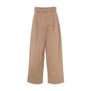 Max Mara Bruna Bomullsbyxor Brown, Dam