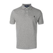 Ralph Lauren Grå Logo Polo Skjorta Gray, Herr