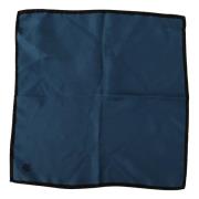 Dolce & Gabbana Elegant Sidenscarf fr Mn Blue, Herr