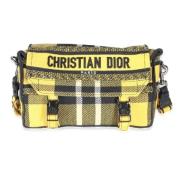 Dior Vintage Pre-owned Canvas dior-vskor Yellow, Dam