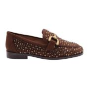 Bibi Lou Sköldpadda Mocassin Skor Brown, Dam