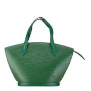 Louis Vuitton Vintage Pre-owned Laeder axelremsvskor Green, Dam