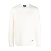 A.p.c. Beige Sweatshirts för Män Aw23 Beige, Herr