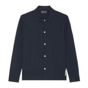 Marc O'Polo Sweat overshirt regular Blue, Herr