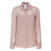 Max Mara Puder Skjortor Ercole Cami Pink, Dam