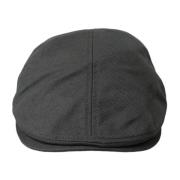 Dolce & Gabbana Mörkgrå Newsboy Cap Gray, Herr