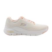 Skechers Baileys Sneaker Beige, Dam