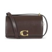 Coach Läder Bandit Crossbody Väska Brown, Dam