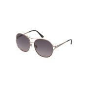 Nina Ricci Stiliga Snr168 Solglasögon Gray, Unisex