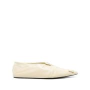 Jil Sander Elegant Ballerinaskor Beige, Dam