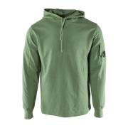 C.p. Company Grön Fleece Tröja för Herrar Green, Herr