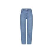 Fabienne Chapot Lös Tapered Jeans Blue, Dam