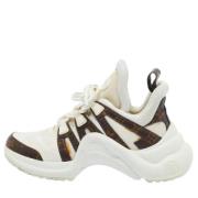 Louis Vuitton Vintage Pre-owned Canvas sneakers White, Dam